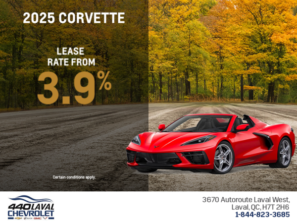 Get the 2025 Chevrolet Corvette