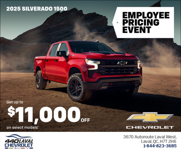 Get the 2025 Chevrolet Silverado 1500