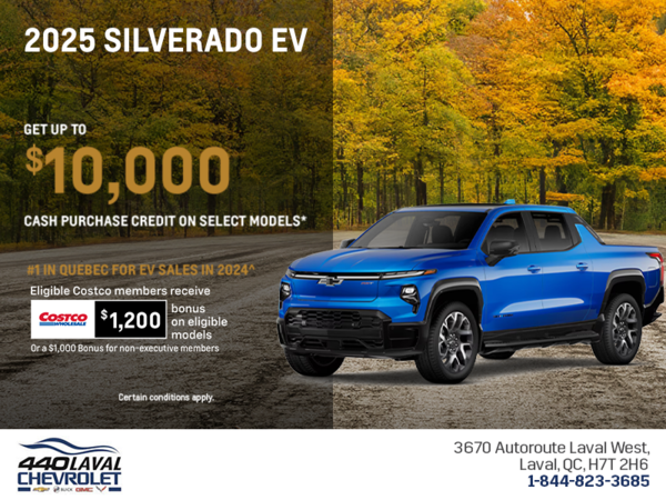 Get the 2025 Chevrolet Silverado EV