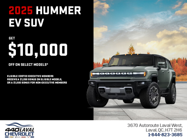 The 2025 GMC Hummer EV SUV