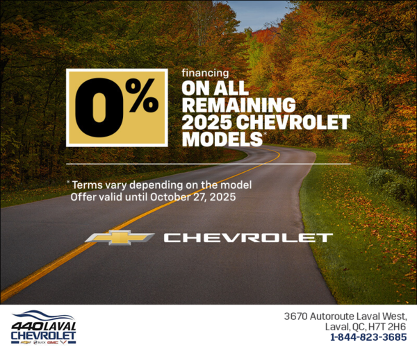 Chevrolet Monthly Event!
