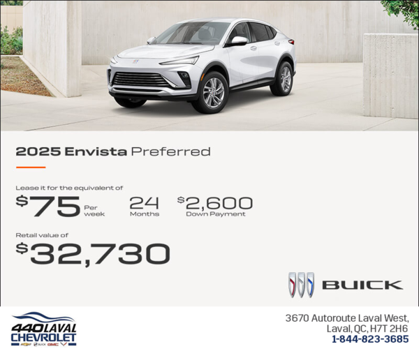 Get the 2025 Buick Envista