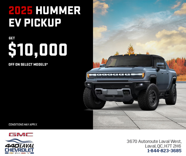 The 2025 GMC Hummer EV SUV