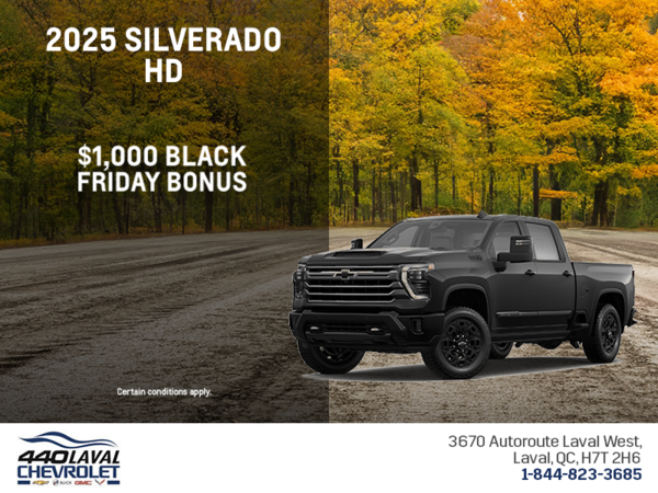Get the 2025 Chevrolet Silverado HD