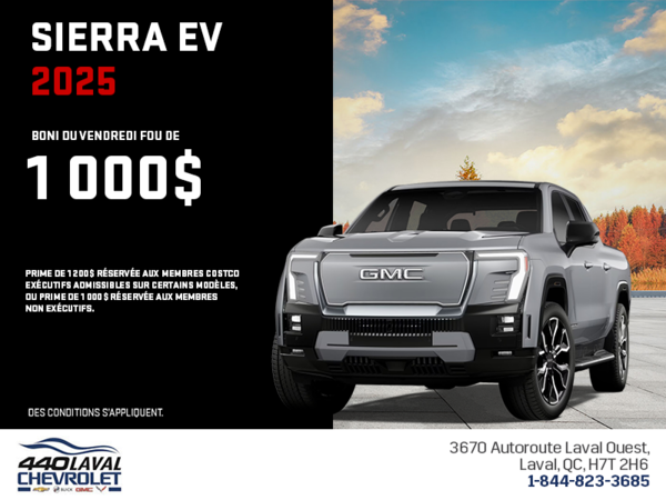 Le GMC Sierra EV 2025