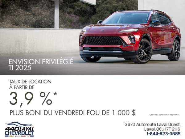 Procurez-vous la Buick Envision 2025