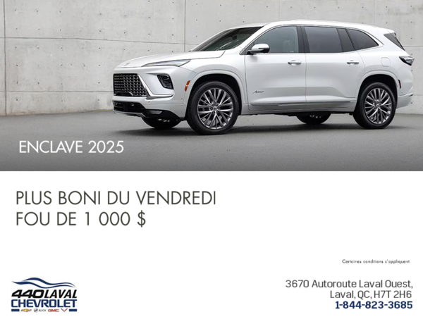 Procurez-vous le Buick Enclave 2025