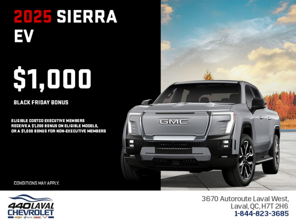 The 2025 GMC Sierra EV