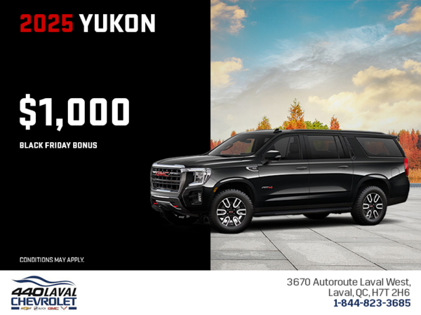 The 2025 GMC Yukon