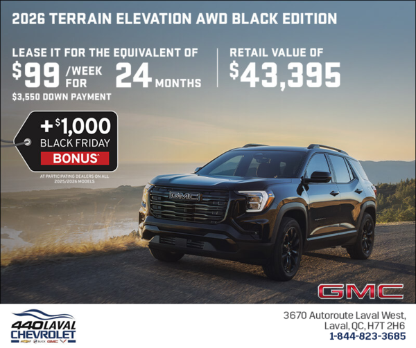 The 2026 GMC Terrain
