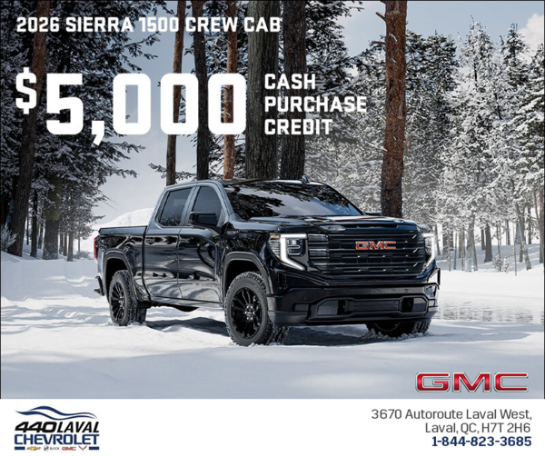 The 2026 GMC Sierra 1500