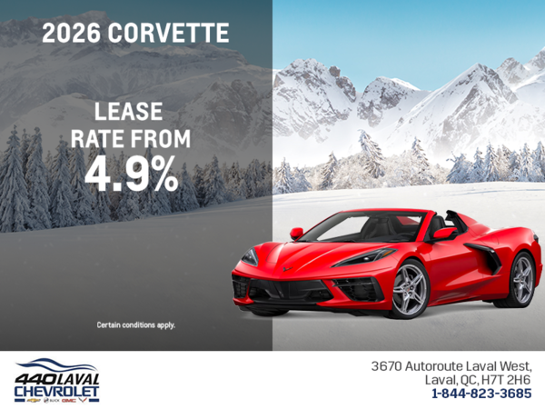 Get the 2026 Chevrolet Corvette