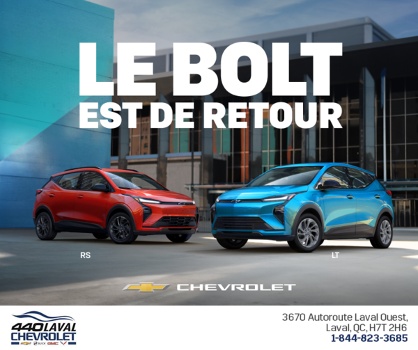 Procurez-vous le Chevrolet Bolt 2027