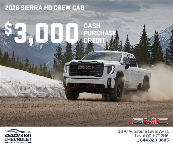 The 2026 GMC Sierra HD Crew Cab