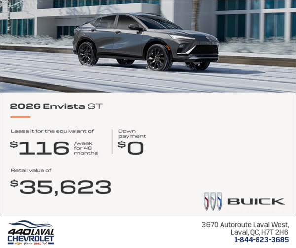 Get the 2026 Buick Envista