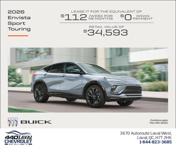 Get the 2026 Buick Envista