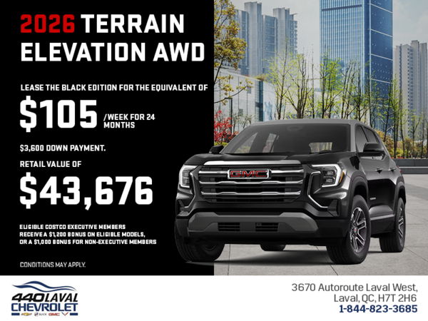 The 2026 GMC Terrain