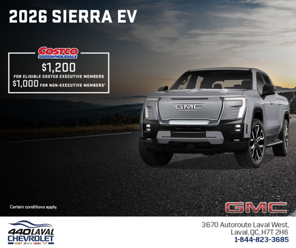 The 2026 GMC Sierra EV