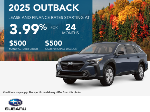 Get the 2025 Subaru Outback Today!