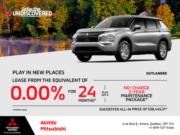 Get the 2025 Mitsubishi Outlander