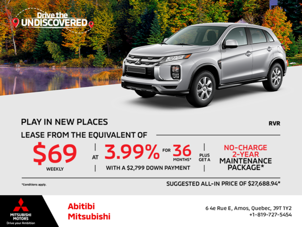 Get the 2025 Mitsubishi RVR