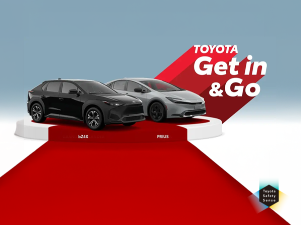 Get in and go!