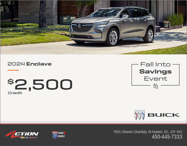 Get the 2024 Buick Enclave