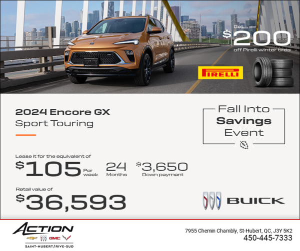 Get the 2024 Buick Encore GX