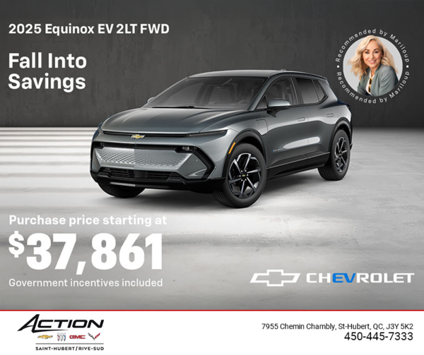 Get the 2025 Chevrolet Equinox EV