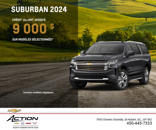 Le Chevrolet Suburban 2024