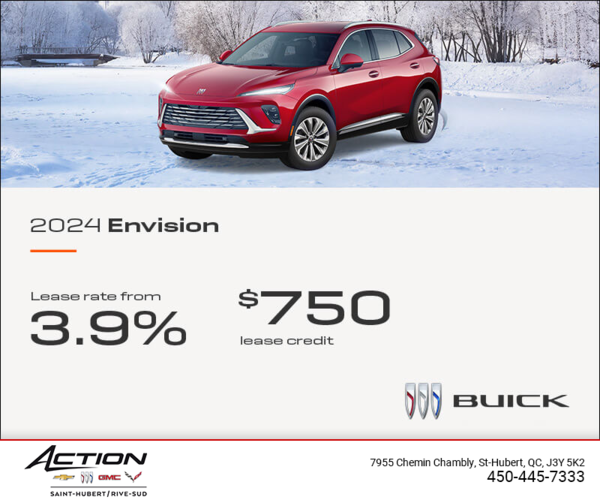 Get the 2024 Buick Envision