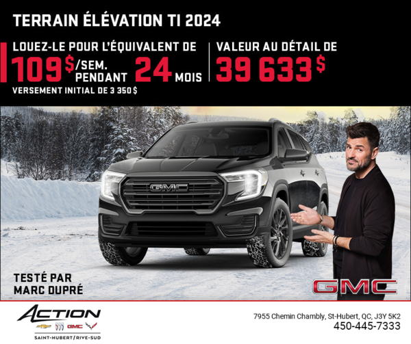 Le GMC Terrain 2024