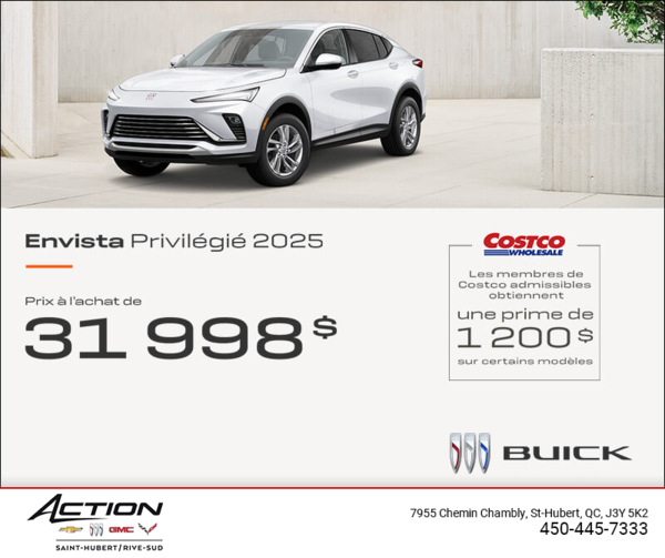Procurez-vous la Buick Envista 2025