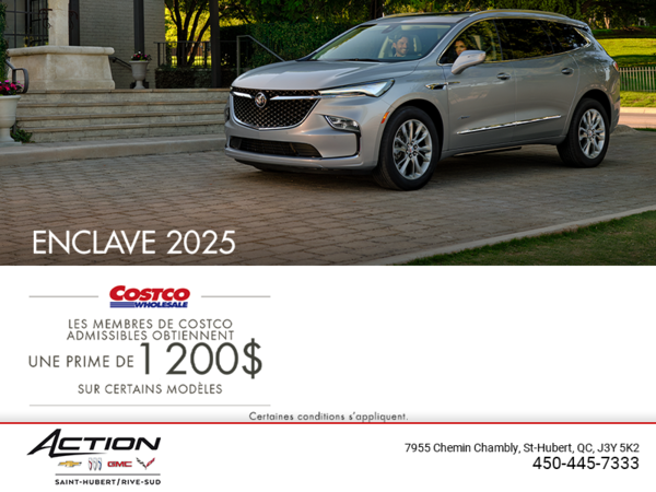 Procurez-vous le Buick Enclave 2025