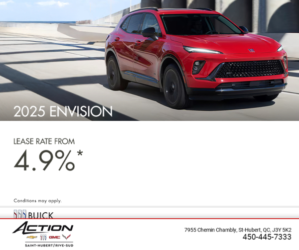 Get the 2025 Buick Envision