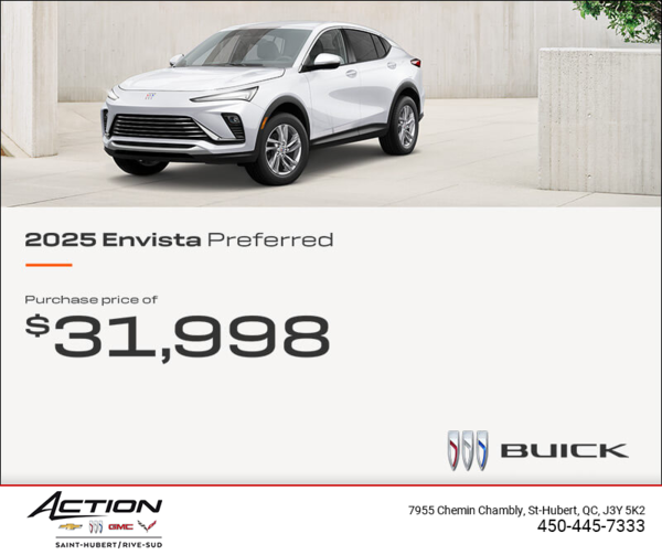 Get the 2025 Buick Envista
