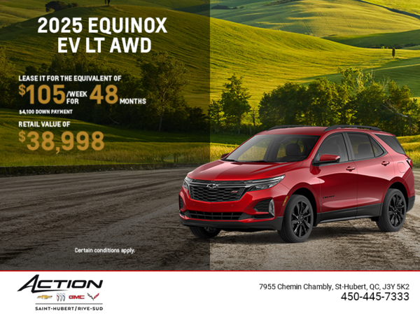 Get the 2025 Chevrolet Equinox LT AWD