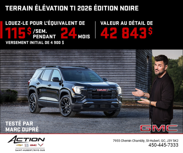 Le GMC Terrain 2026