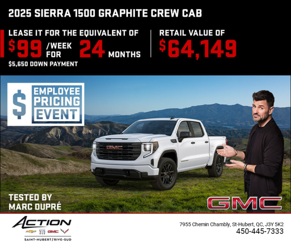 The 2025 GMC Sierra 1500