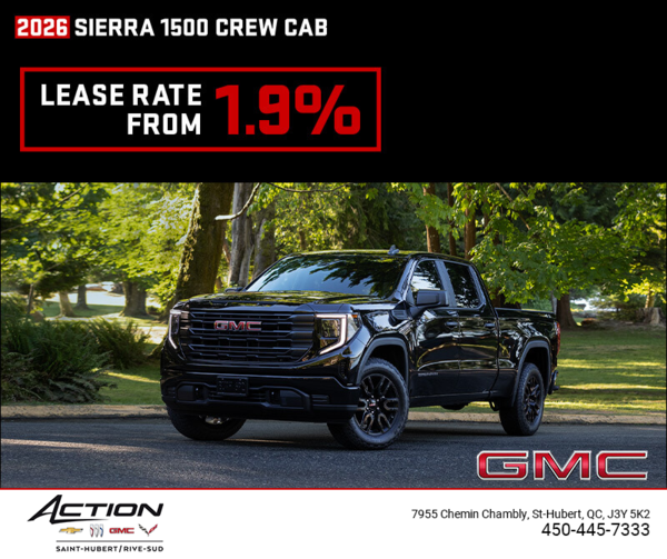The 2026 GMC Sierra 1500