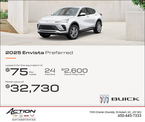 Get the 2025 Buick Envista