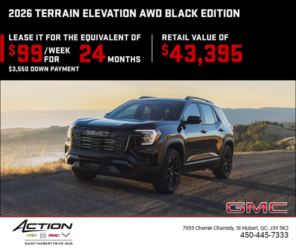 The 2026 GMC Terrain