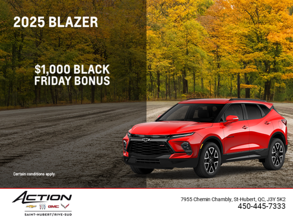 Get the 2025 Chevrolet Blazer