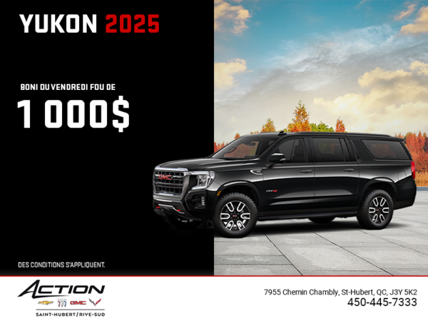 Le GMC Yukon 2025