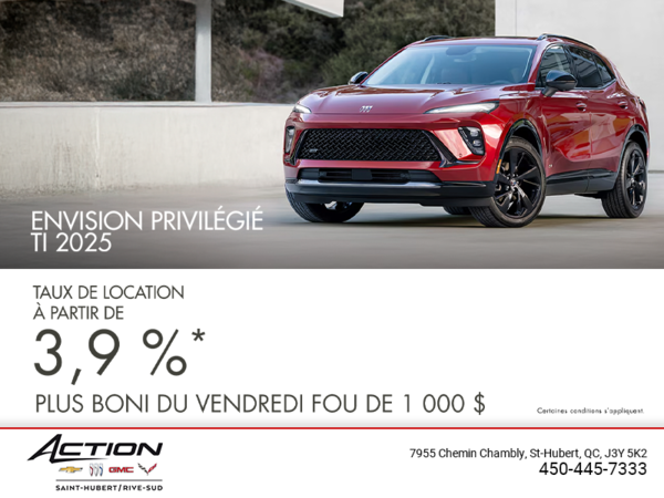 Procurez-vous la Buick Envision 2025