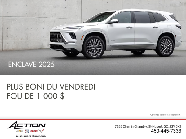 Procurez-vous le Buick Enclave 2025