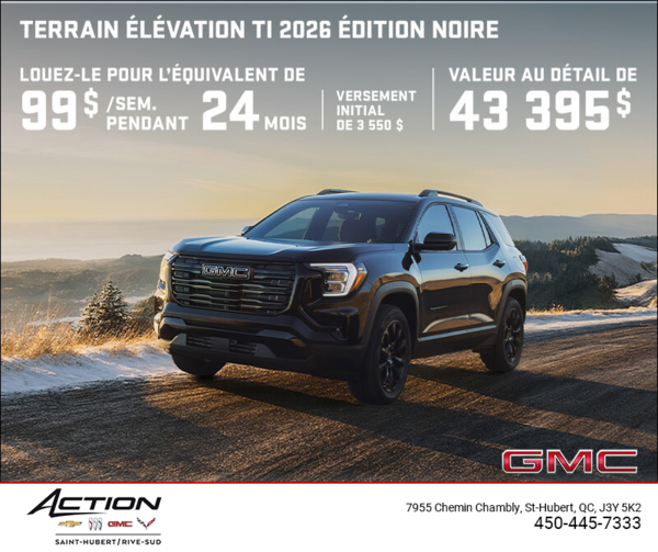 Le GMC Terrain 2026