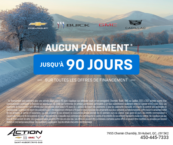 L'événement du mois Chevrolet