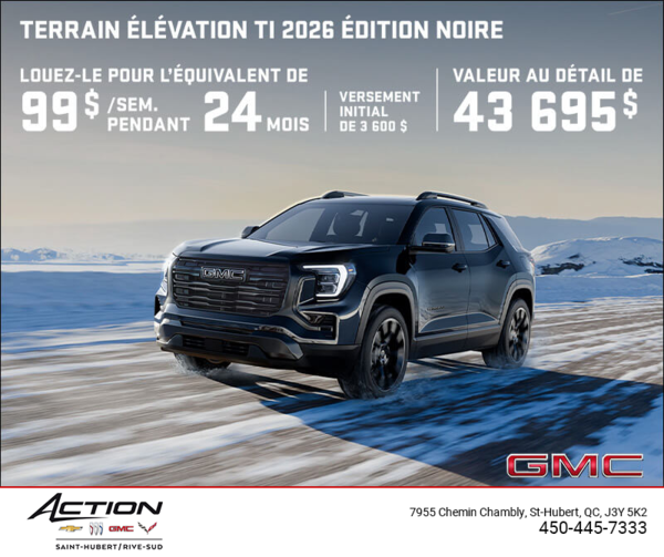 Le GMC Terrain 2026
