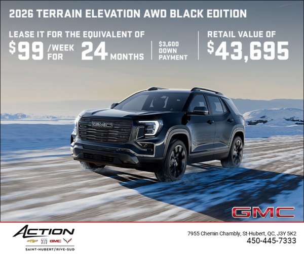 The 2026 GMC Terrain